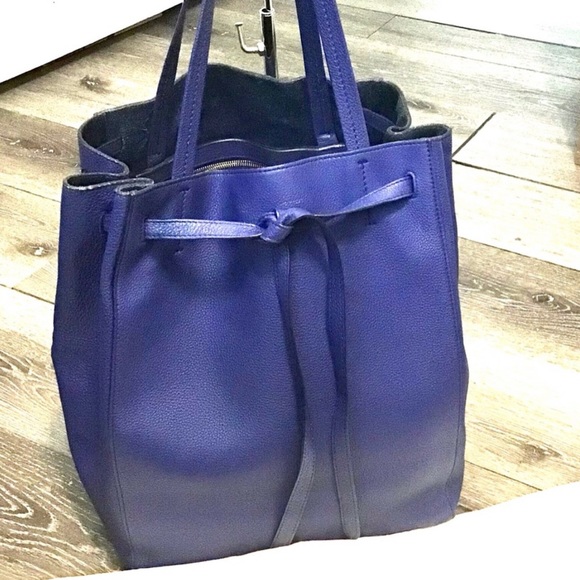 Blue Celine Cabas Phantom Belt Bag - Picture 4 of 12